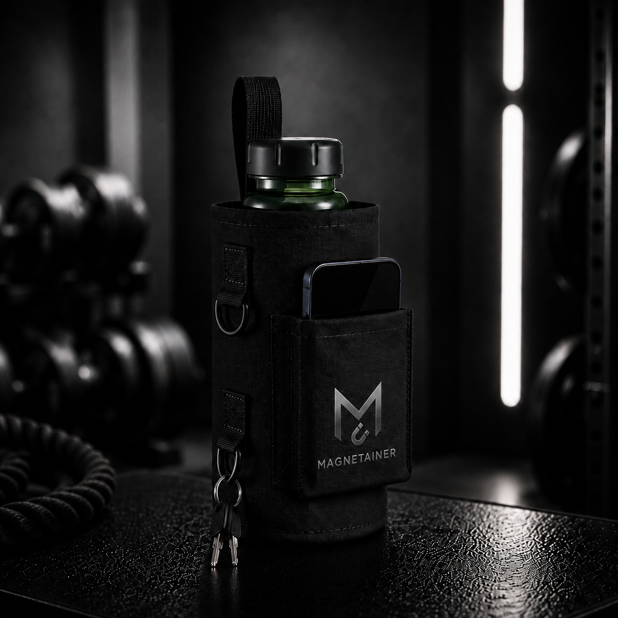 Magnetainer™ | Magnetic Gym Bag