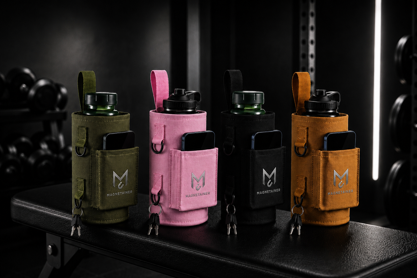 Magnetainer™ | Magnetic Gym Bag