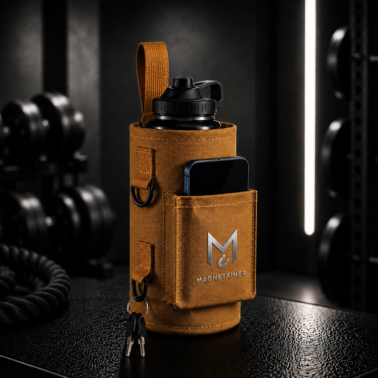 Magnetainer™ | Magnetic Gym Bag