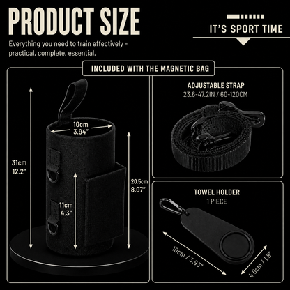 Magnetainer Lite™ | Magnetic Workout Organizer